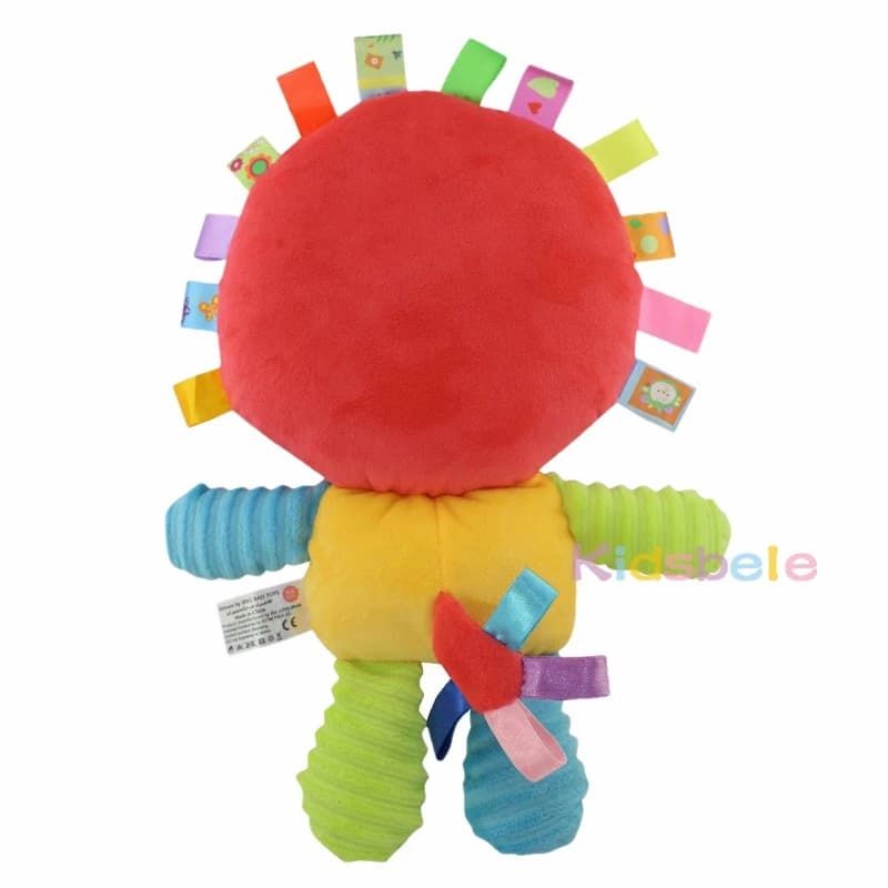 8 Styles Baby Toys 0-12 Months Appease Ring Bell Soft Plush Educational Infant Toys Kids Baby Rattles Mobiles Squeaky Sound Toy