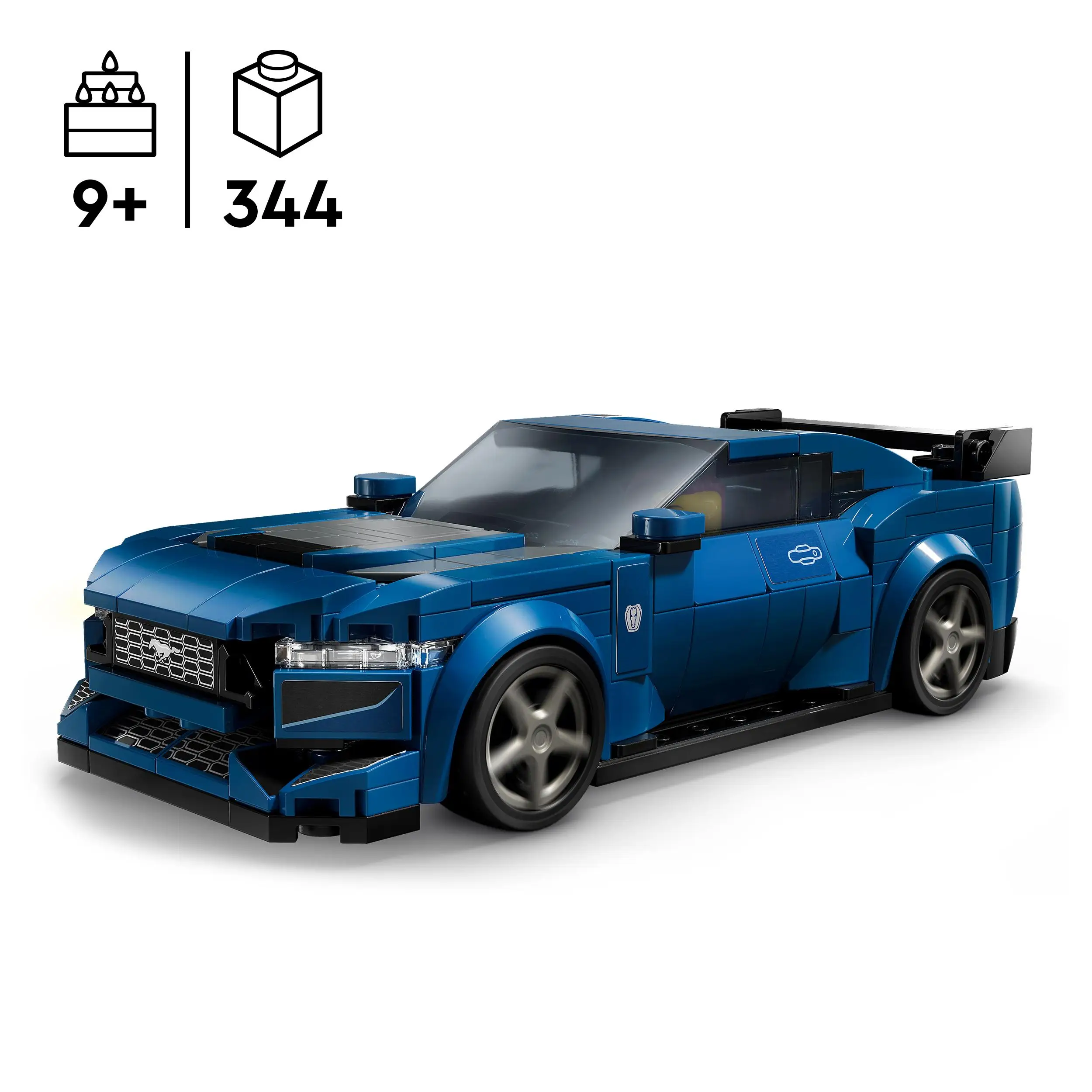 Car LEGO Speed Champions 76920 Auto Model Ford Mustang Dark Horse