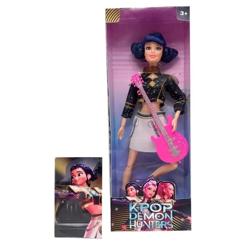 NEW Doll Toy Kpop Demon Hunters Action Figure Toy Rumi Mira Zoey Beautiful Princess Baby Girl Doll Plastic DIY Toy for Girl /*-