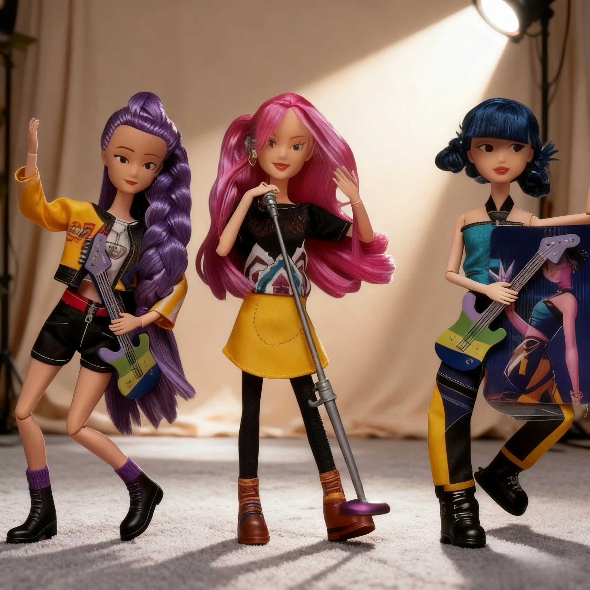 NEW Merchandise Rumi Mira Zoyi Character Figurine Birthday Gift Fan Club Gifts 11 Joints Are Movable Kpop Demon Hunters Action