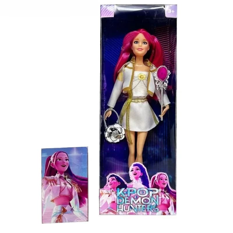 NEW Doll Toy Kpop Demon Hunters Action Figure Toy Rumi Mira Zoey Beautiful Princess Baby Girl Doll Plastic DIY Toy for Girl /*-