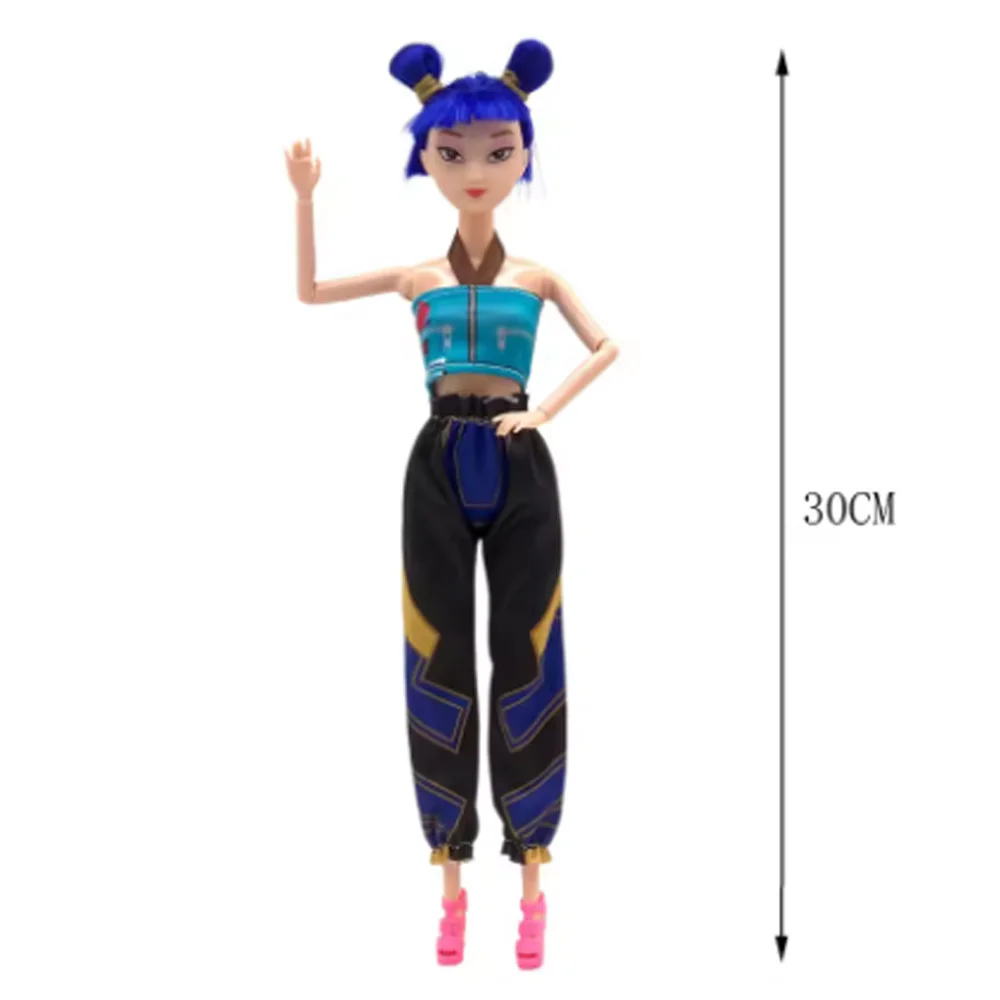 NEW Merchandise Rumi Mira Zoyi Character Figurine Birthday Gift Fan Club Gifts 11 Joints Are Movable Kpop Demon Hunters Action