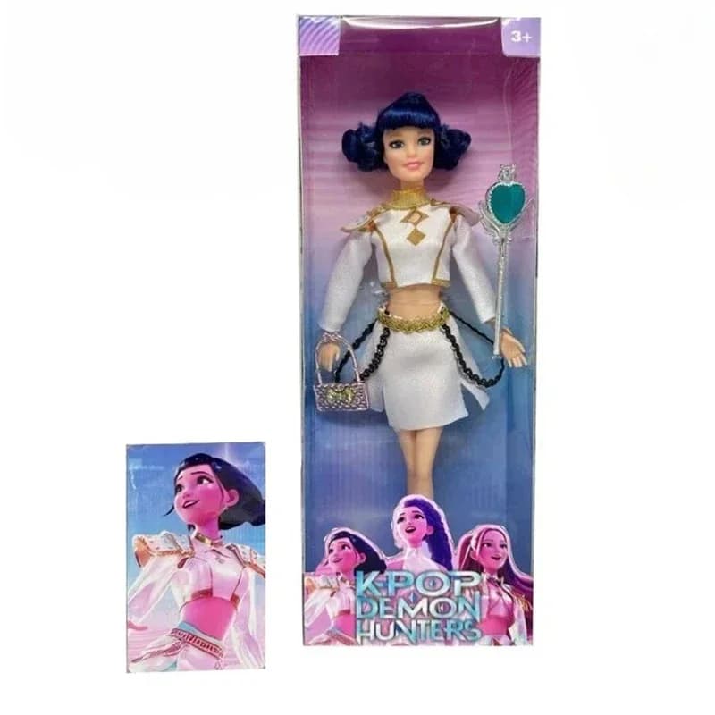 Hot Sell With Delicate Texture Anime 30CM KPop Demon Hunters Doll Vinyl Toy Rumi Mira Zoey Birthday Surprise Gift For Girls*****