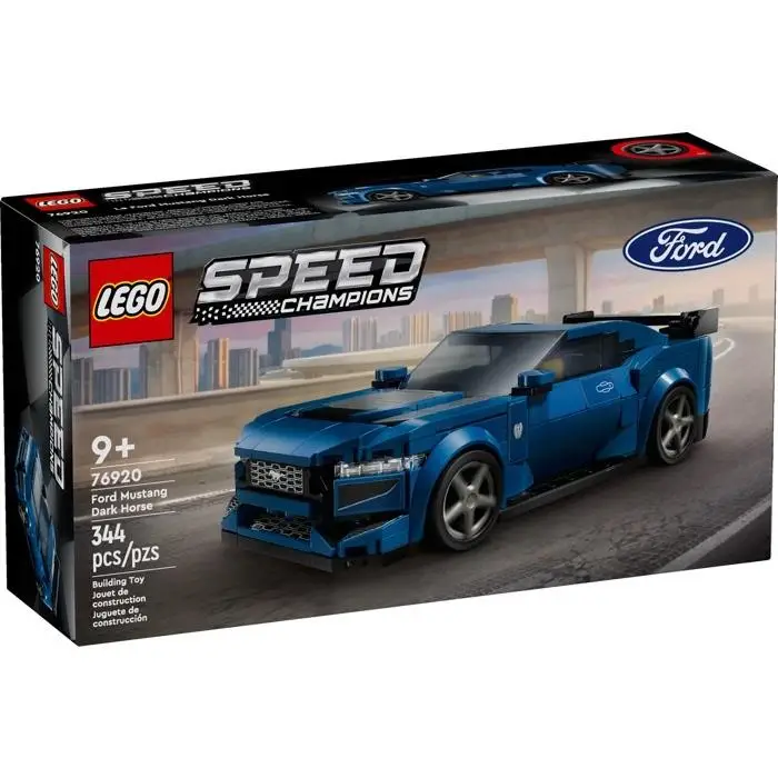 Car LEGO Speed Champions 76920 Auto Model Ford Mustang Dark Horse