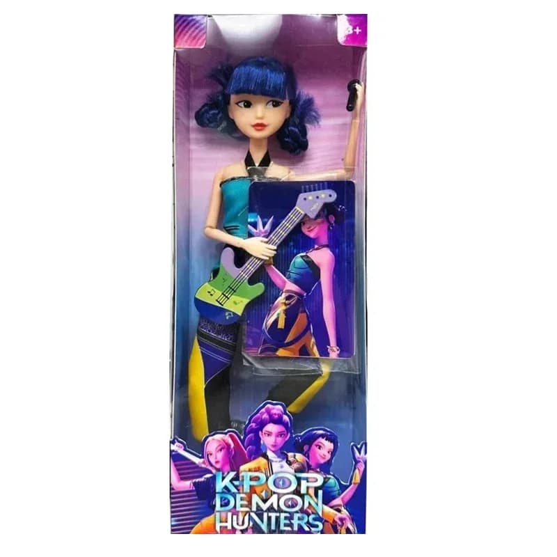 NEW Doll Toy Kpop Demon Hunters Action Figure Toy Rumi Mira Zoey Beautiful Princess Baby Girl Doll Plastic DIY Toy for Girl /*-