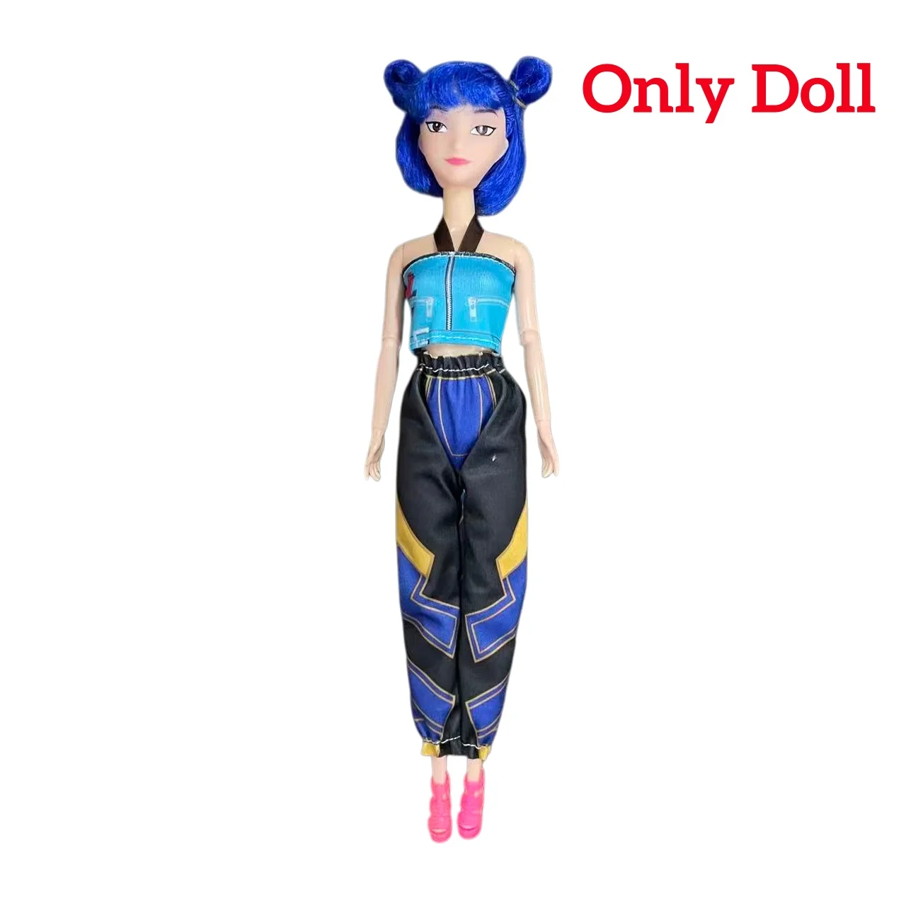 New Anime K-pop Demon Hunter Witch Hunter Group High Appearance Rubber Doll Music Girl's Heart Decoration Doll Holiday Gift
