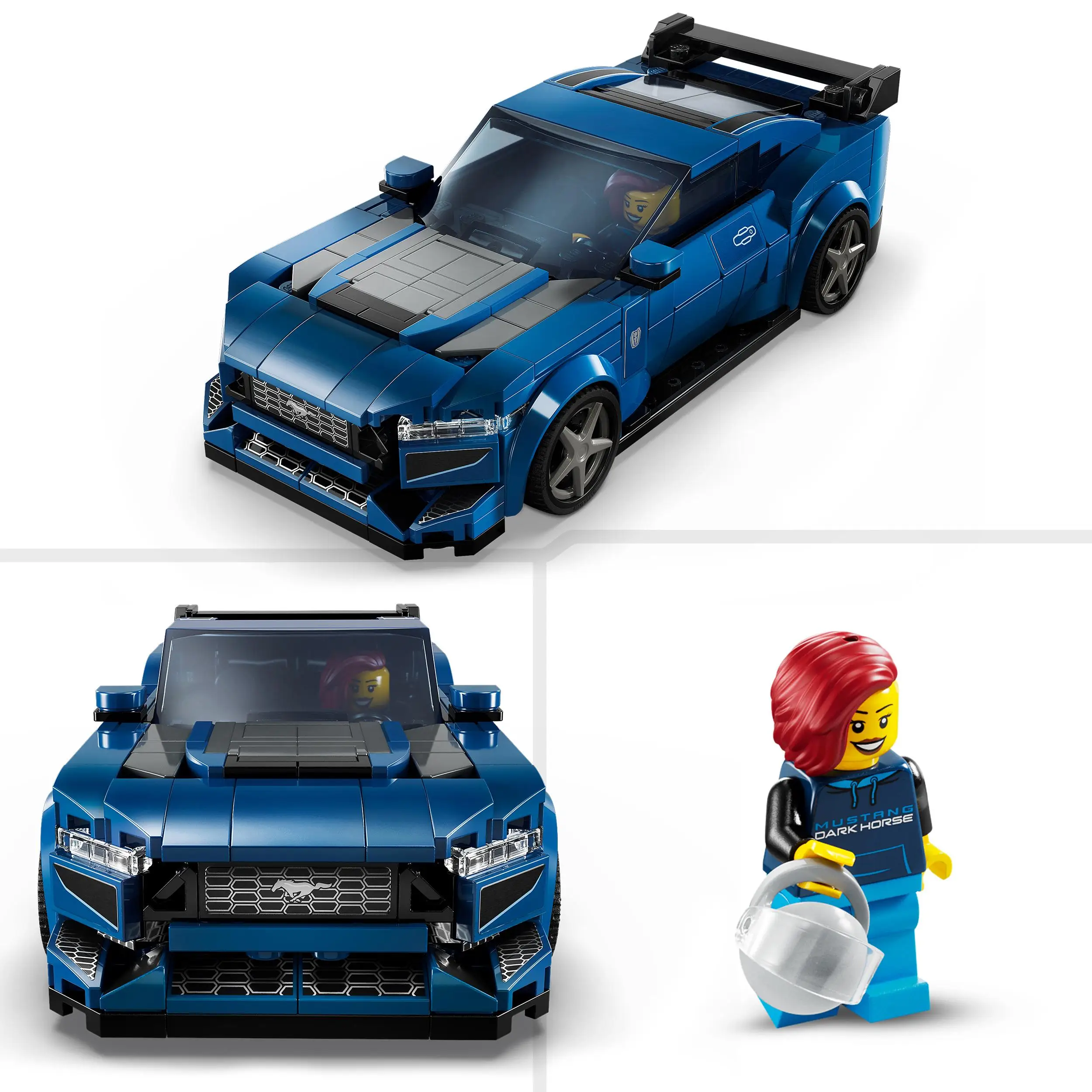 Car LEGO Speed Champions 76920 Auto Model Ford Mustang Dark Horse