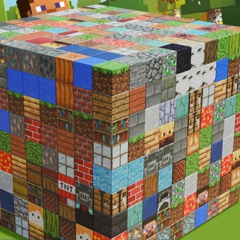 B11_tds0718_Klocki zestaw minecraft