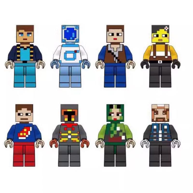 B11_tds0718_Klocki zestaw minecraft